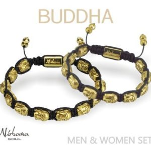 M & K Buddha bracelet set